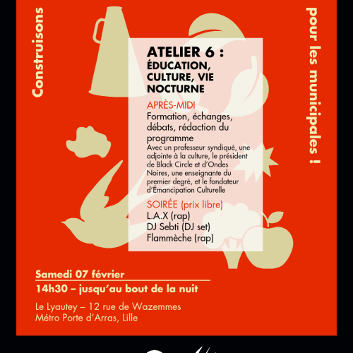 Affiche de l'atelier