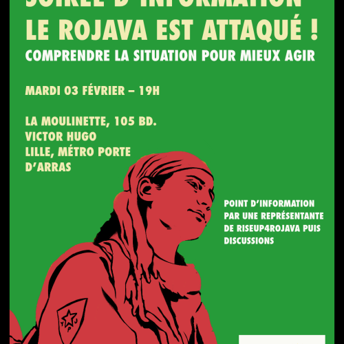 Soirée d'information : le Rojava est attaqué